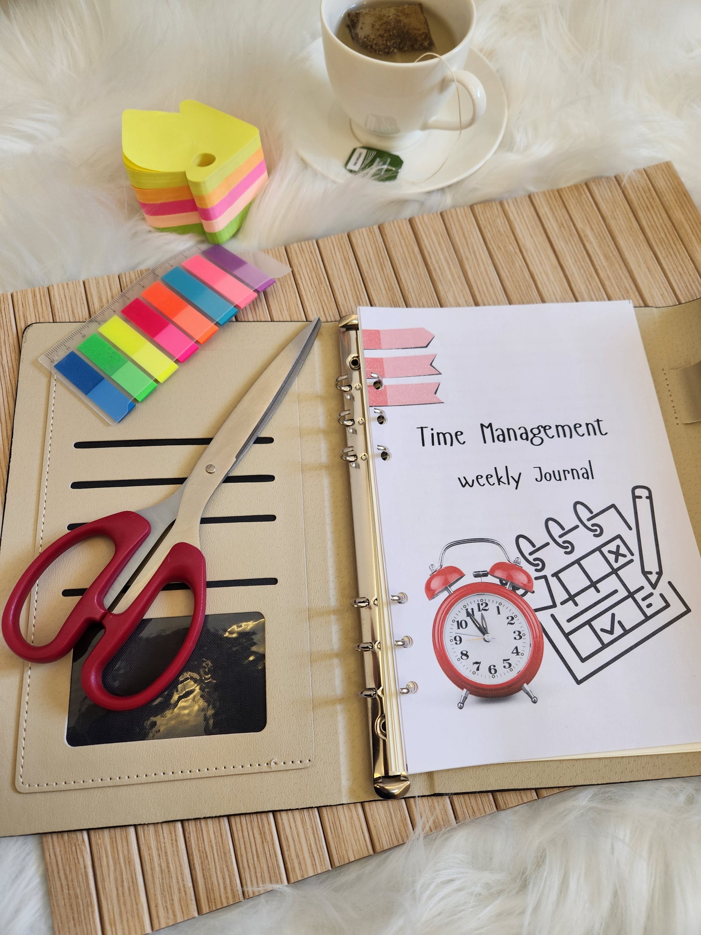 Time Management Weekly Journal (A5) – Printable Life Skills Habit Tracker