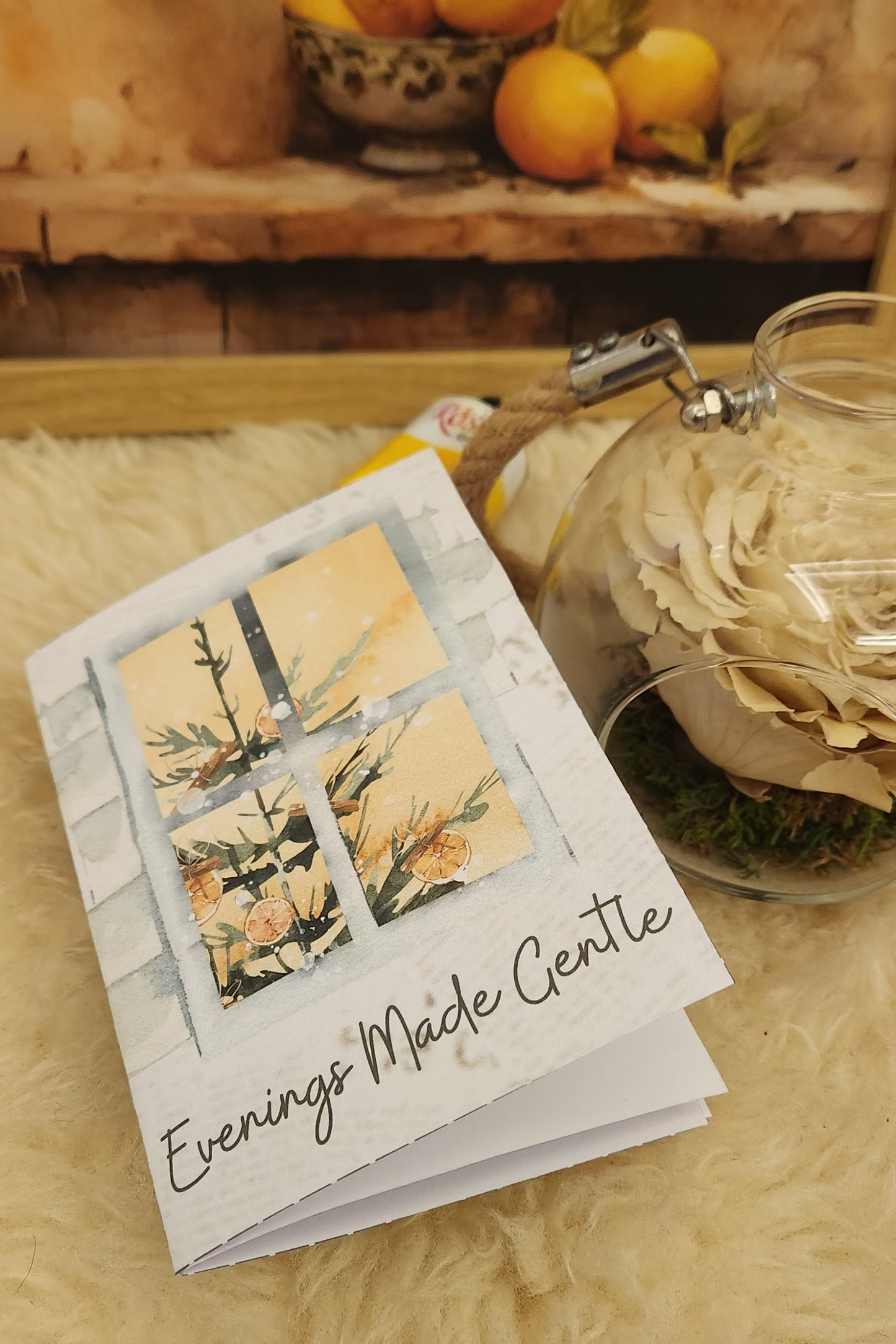 Evenings Made Gentle – Printable Romantic Card