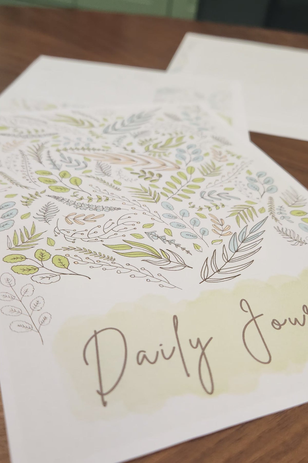 Quiet Leaves – Daily Journal