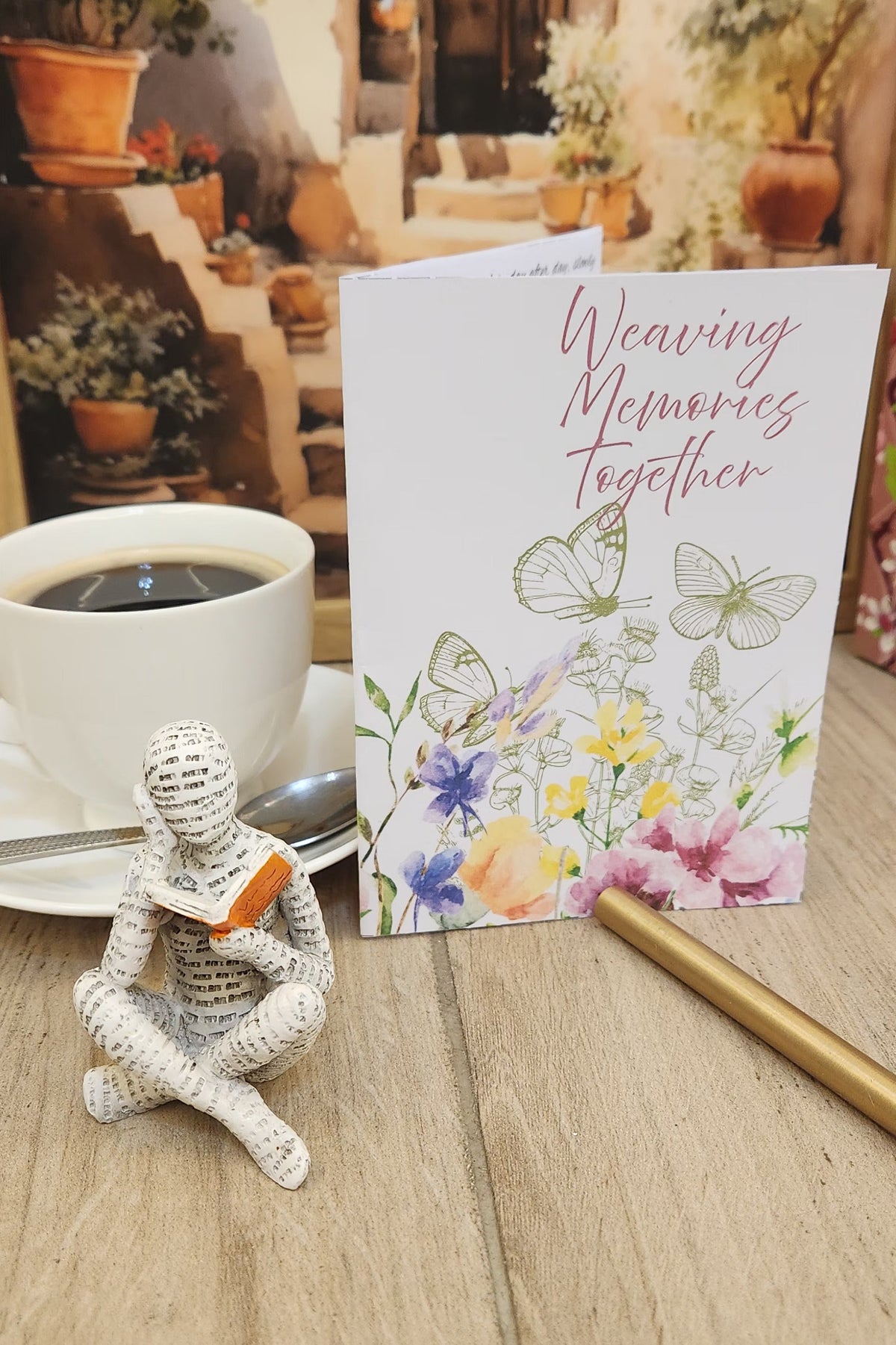 Weaving Memories Together – Printable Romantic Card