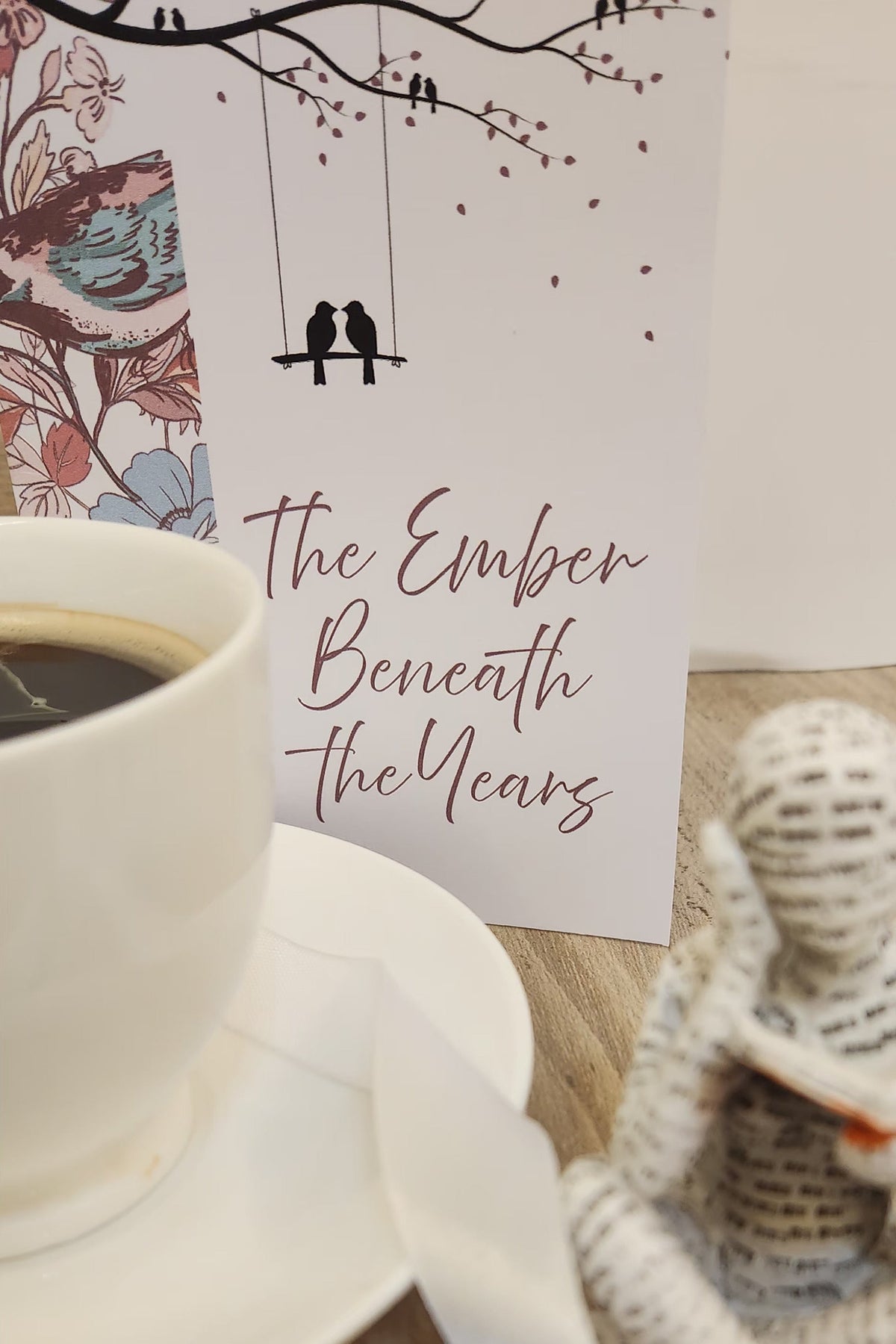 The Ember Beneath the Years – Printable Romantic Card