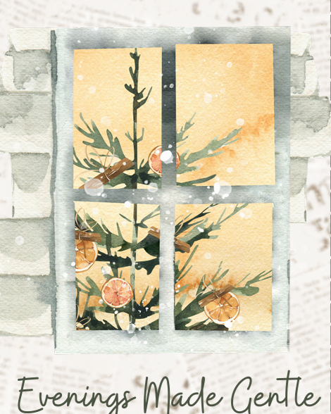 Evenings Made Gentle – Printable Romantic Card