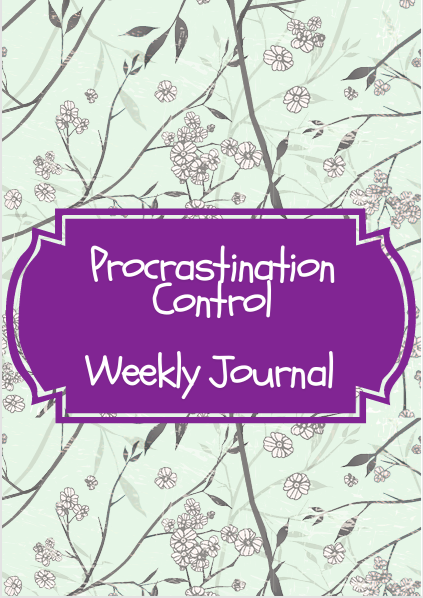 Procrastination Control Weekly Journal – Printable Digital Journal