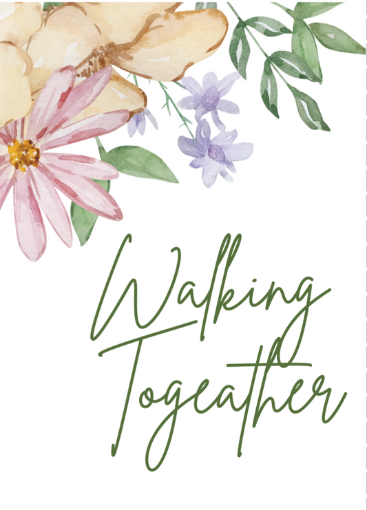 Walking Together – Printable Romantic Card
